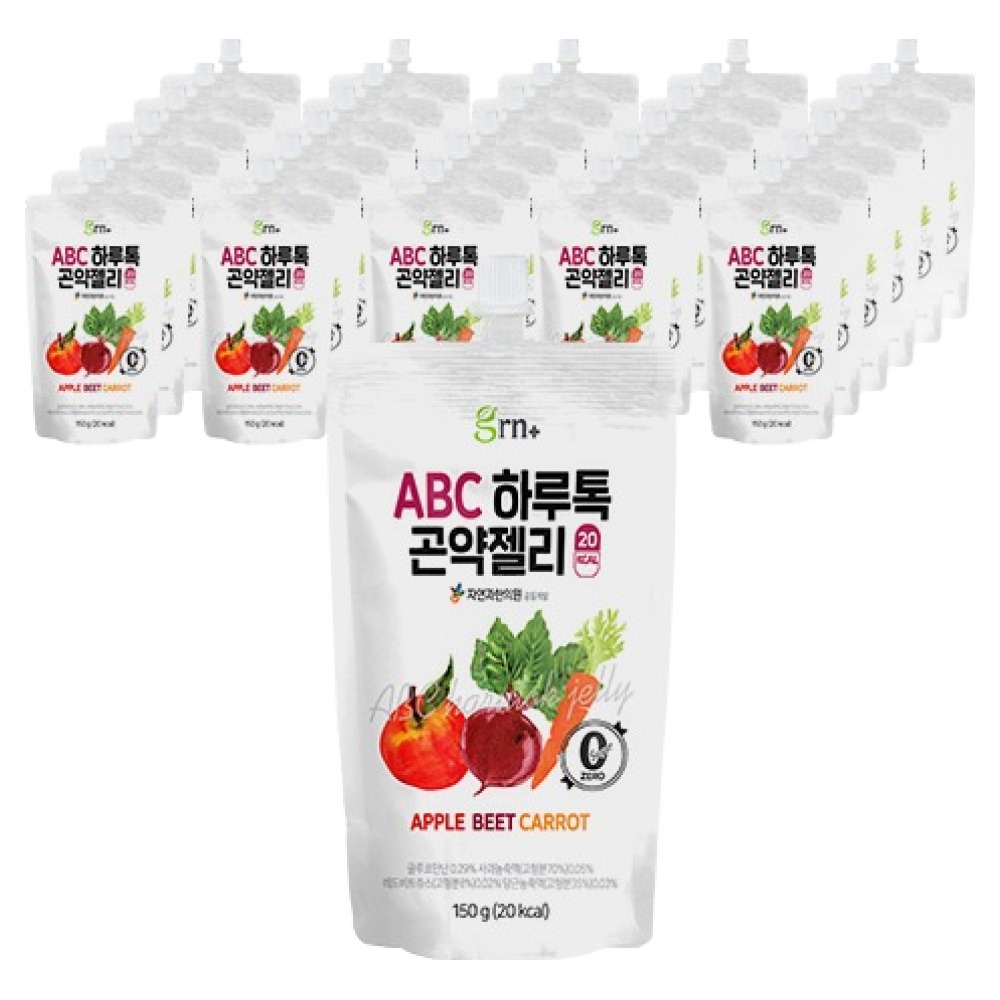곤약젤리는 칼로리보다 맛과 한 번에 먹는 양을 먼저 봐요 🍑