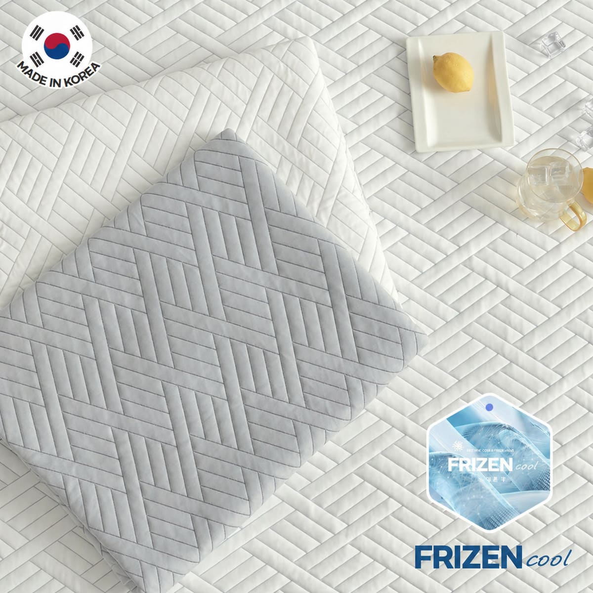 여름 침대패드는 차가움보다 땀이 차지 않는지가 먼저예요 🌿