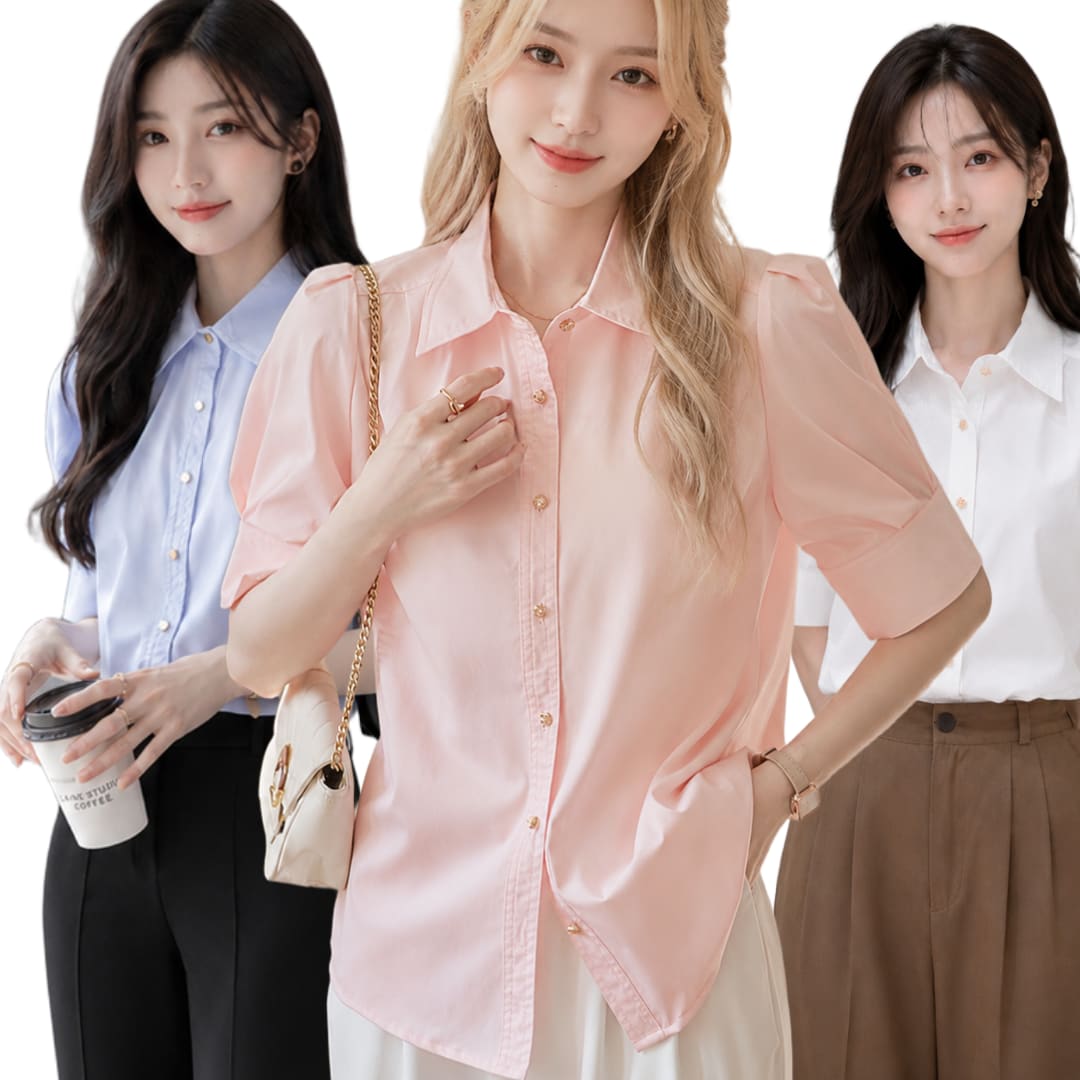 여름 블라우스는 얇기보다 비침과 구김을 같이 봐야 해요 👚