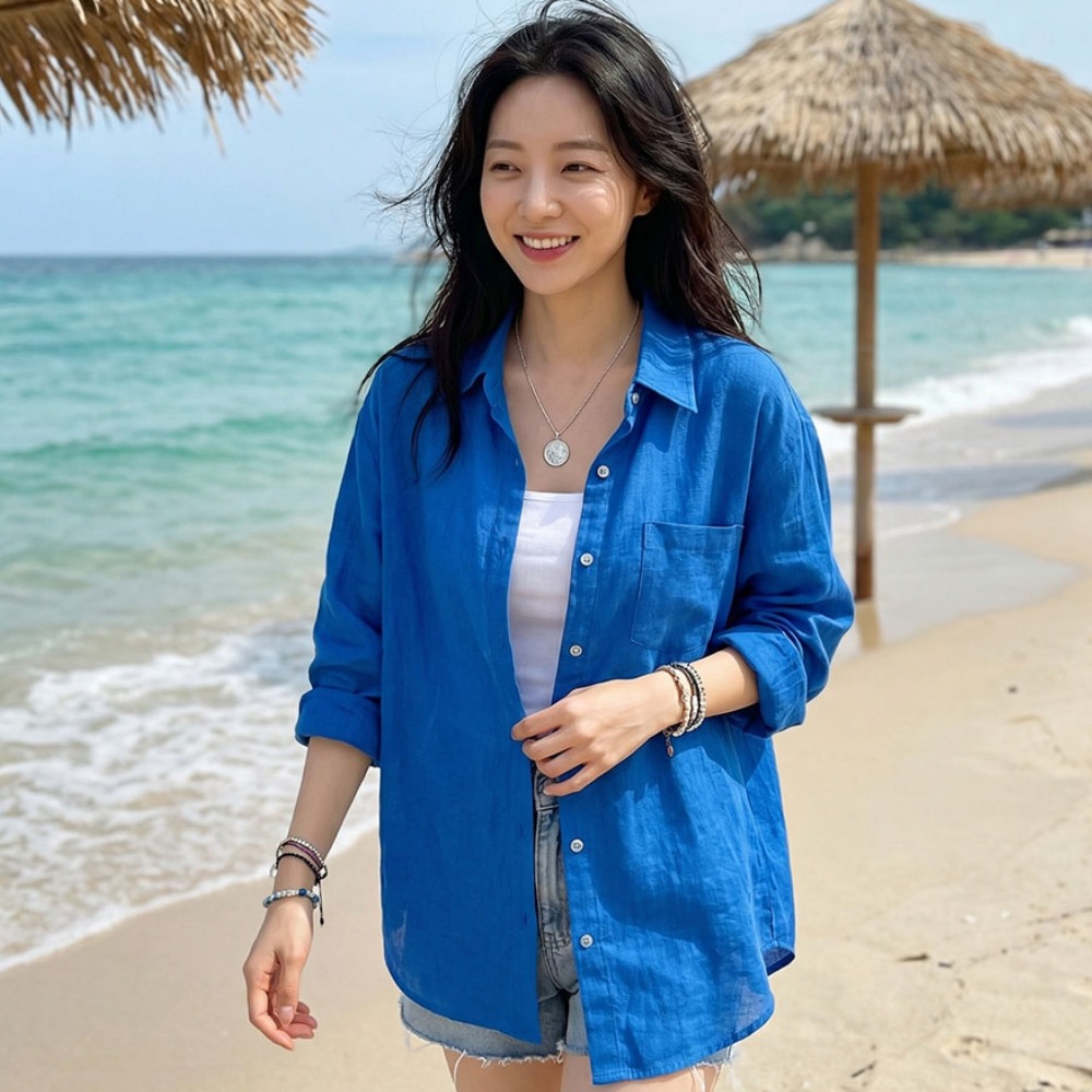 여름 린넨 셔츠는 시원함보다 구김을 감당할 수 있는지가 먼저예요 🌿