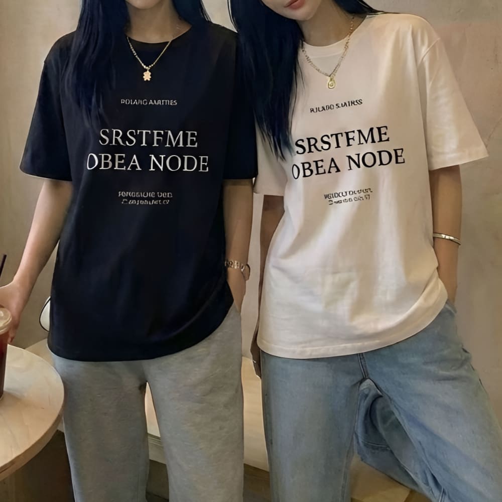 여름 반팔티 5가지 비교, 소재와 핏을 먼저 봐요 👕