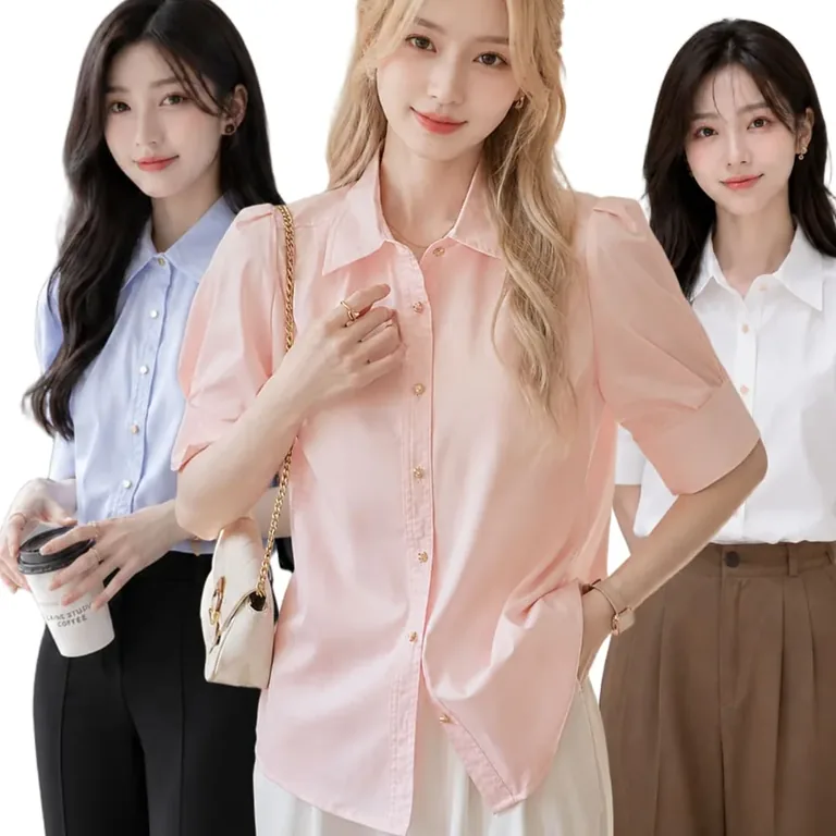 여름 블라우스는 얇기보다 비침과 구김을 같이 봐야 해요 👚